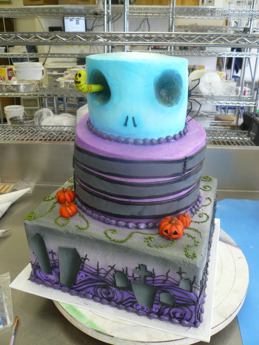 Tim Burton Cake