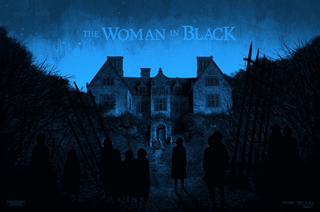 woman in black