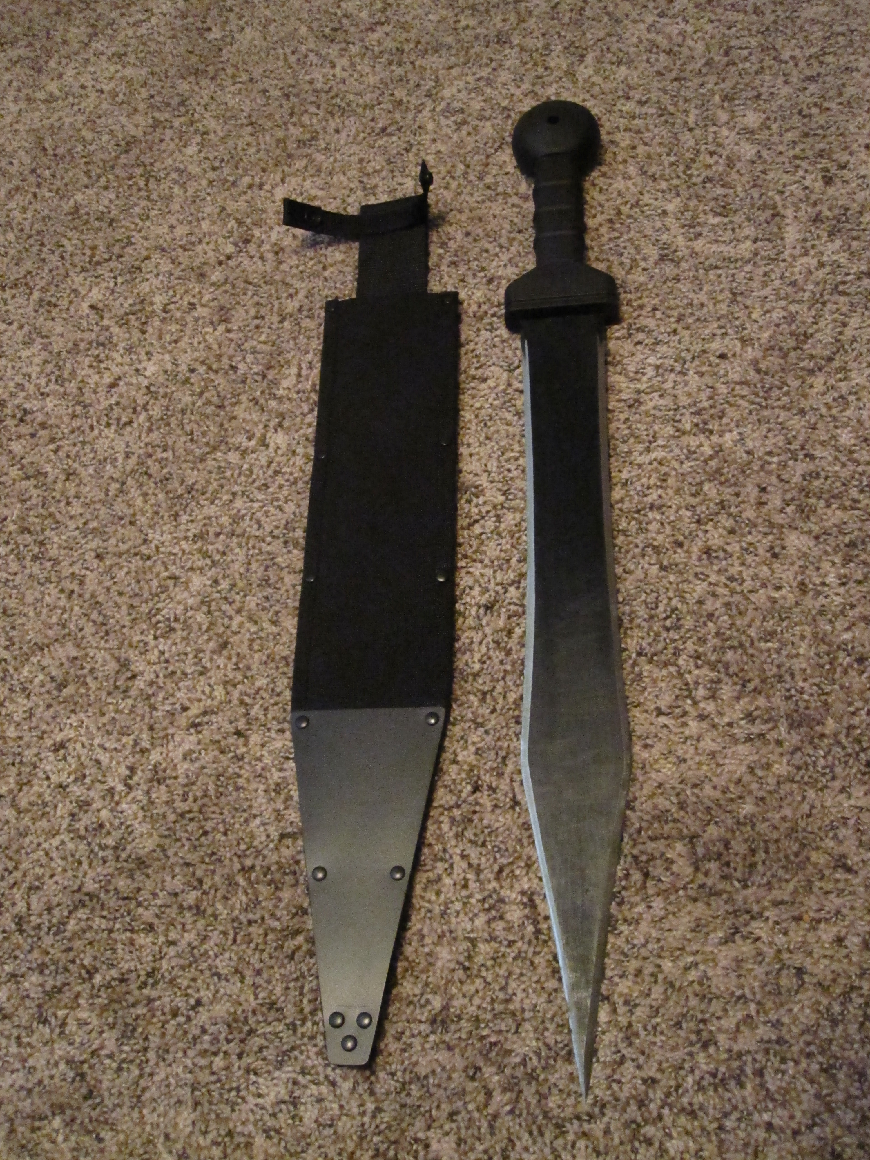 Scarydad Review Cold Steel Gladius Machete The Scarydad Podcast 